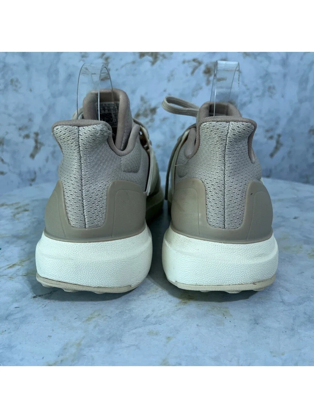 Adidas UltraDream DNA Mens Size 7.5 Running Shoes Beige Athletic Trainer Sneaker